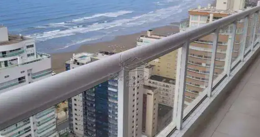 Cobertura com 4 dormitórios à venda, 254 m² por r$ 3.000.000,00 - canto do forte - praia grande/sp
