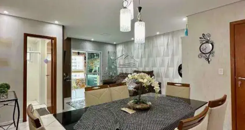 Apartamento com 2 dormitórios à venda, 86 m² por r$ 450.000 - vila assunção - praia grande/sp