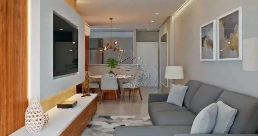 Apartamento com 3 dormitórios à venda, 115 m² por r$ 740.000 - aviação - praia grande/sp