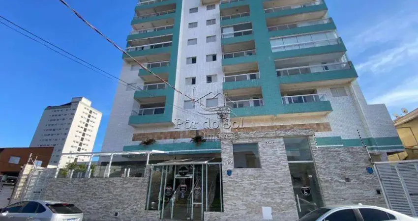 Apartamento com 2 dormitórios à venda, 65 m² por r$ 450.000 - mirim - praia grande/sp