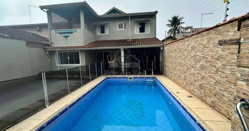 Sobrado com 3 dormitórios à venda, 211 m² por r$ 900.000,00 - vila balneária - praia grande/sp