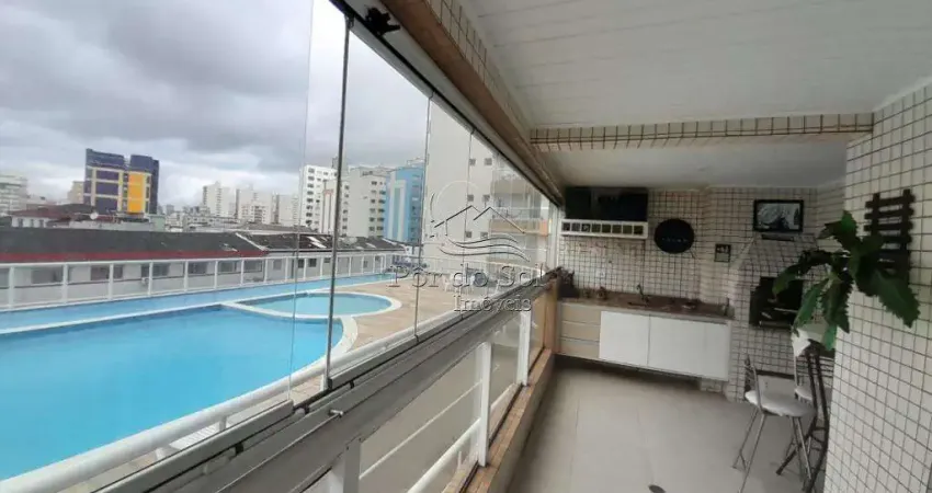 Apartamento com 2 dorms, boqueirão, praia grande - r$ 900 mil, cod: 7018