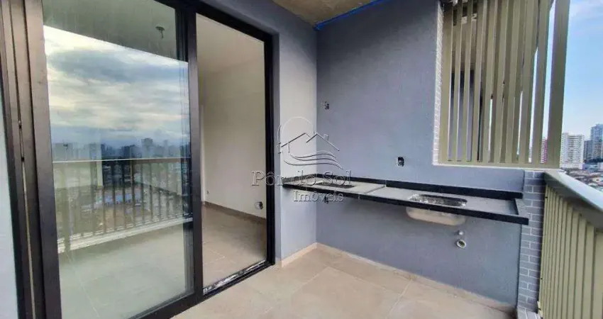 Apartamento com 2 dorms, canto do forte, praia grande - r$ 520 mil, cod: 7414