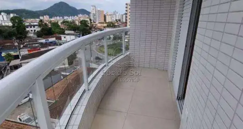 Apartamento com 2 quartos, guilhermina, praia grande - r$ 420 mil, cod: 7425