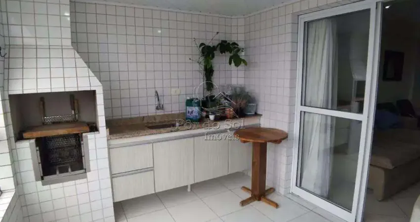 Apartamento com 3 dorms, guilhermina, praia grande - r$ 870 mil, cod: 7648