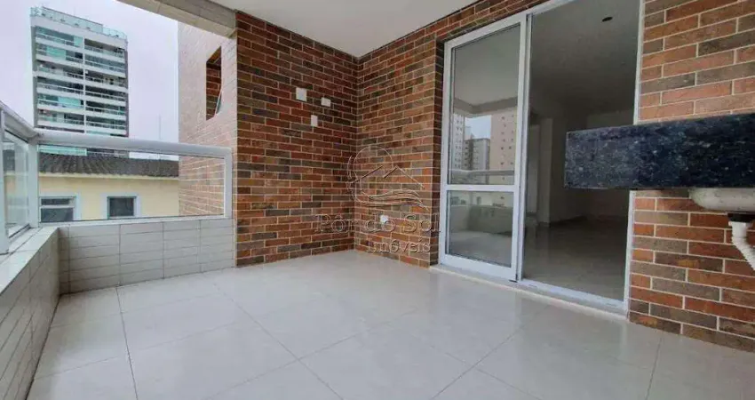 Apartamento com 2 dorms, Canto do Forte, Praia Grande - R$ 520 mil, Cod: 7586