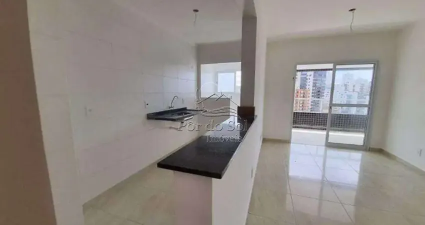 Apartamento com 2 dorms, Guilhermina, Praia Grande - R$ 465 mil, Cod: 7700