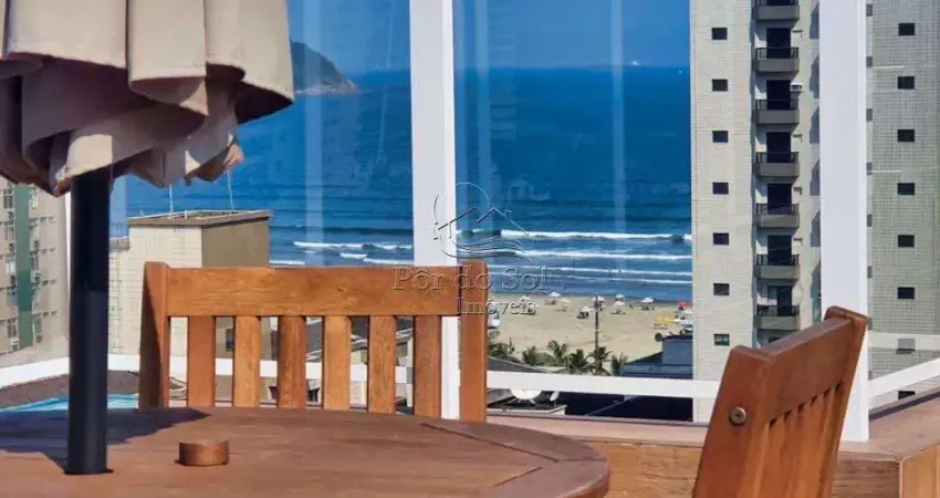 Apartamento com 3 dorms, Guilhermina, Praia Grande - R$ 900 mil, Cod: 7711