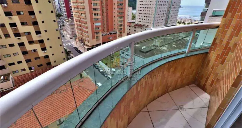 Apartamento com 3 dormitórios à venda, 116 m² por R$ 900.000,00 - Canto do Forte - Praia Grande/SP