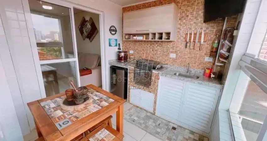 Apartamento com 2 dorms, Boqueirão, Praia Grande - R$ 660 mil, Cod: 3401