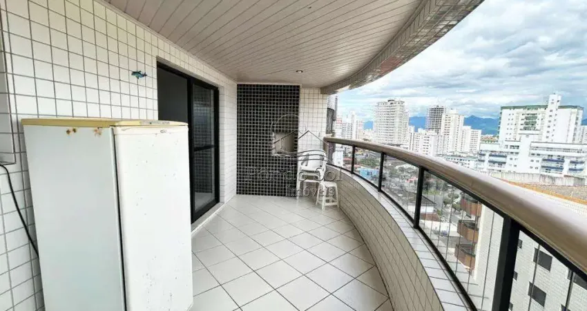 Apartamento com 3 quartos, Guilhermina, Praia Grande - R$ 680 mil, Cod: 3855