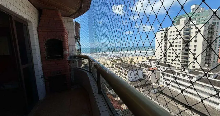 Apartamento com 3 quartos, Guilhermina, Praia Grande - R$ 640 mil, Cod: 3528