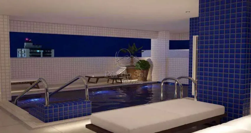 Apartamento com 2 quartos, Guilhermina, Praia Grande - R$ 560 mil, Cod: 1800