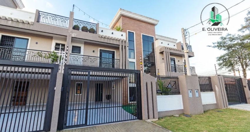 Sobrado triplex com terraço gourmet no coração do Portão, com 177,00m² úteis.