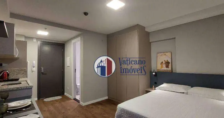 Apartamento com 1 dormitório para alugar, 22 m² por r$ 1.950/mês - centro - curitiba/pr