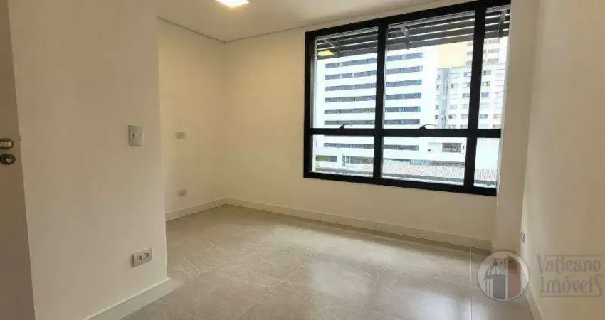 Sala comercial no human batel - venda por r$ 500.000 ou aluguel por r$ 3.100/mês - centro - curitiba/pr