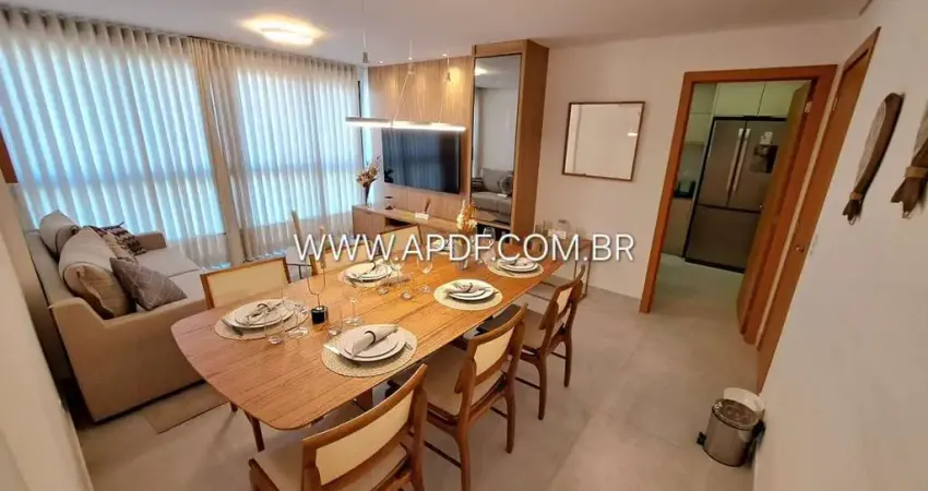 Apartamento 3 quartos para venda em brasília, sul (águas claras), 3 dormitórios, 3 suítes, 4 banheiros, 2 vagas