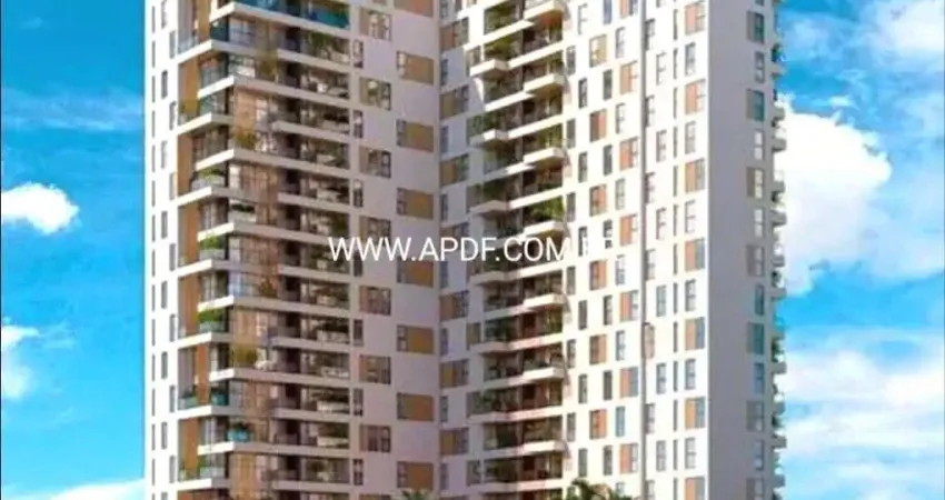 Apartamento 2 quartos para venda em brasília, norte (águas claras), 2 dormitórios, 1 suíte, 2 banheiros, 1 vaga