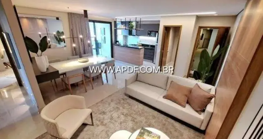 Apartamento 3 quartos para venda em brasília, sul (águas claras), 3 dormitórios, 3 suítes, 4 banheiros, 1 vaga