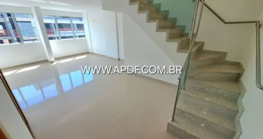 Cobertura para venda em brasília, setor noroeste, 2 dormitórios, 1 suíte, 3 banheiros, 2 vagas