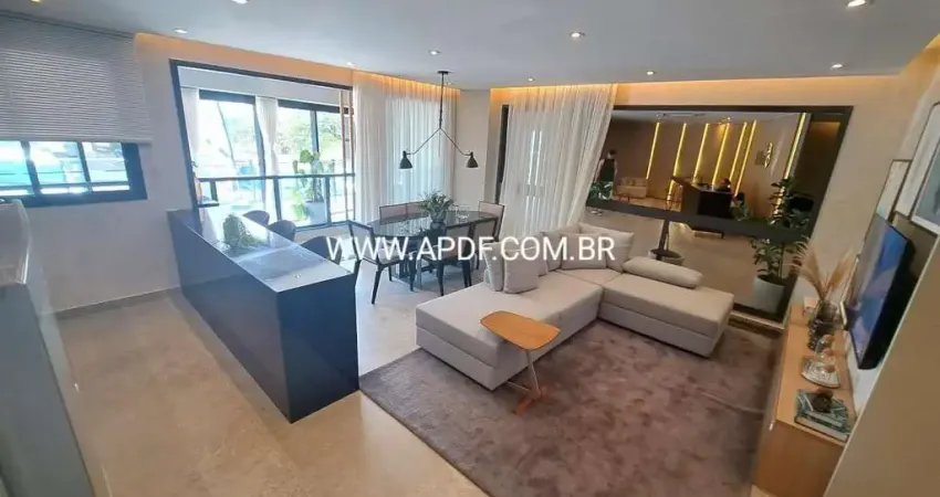 Apartamento 3 quartos para venda em brasília, norte (águas claras), 3 dormitórios, 1 suíte, 2 banheiros, 2 vagas