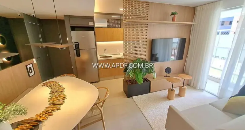 Apartamento 2 quartos para venda em brasília, areal (águas claras), 2 dormitórios, 1 suíte, 2 banheiros, 1 vaga