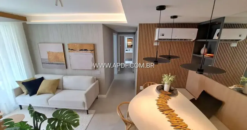 Apartamento 2 quartos para venda em brasília, areal (águas claras), 2 dormitórios, 1 suíte, 2 banheiros, 1 vaga