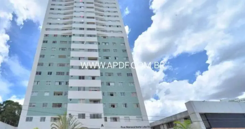 Apartamento 3 quartos para venda em brasília, sul (águas claras), 3 dormitórios, 1 suíte, 2 banheiros, 1 vaga