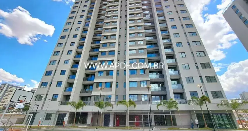 Apartamento 2 quartos para venda em brasília, norte (águas claras), 2 dormitórios, 1 suíte, 2 banheiros, 2 vagas