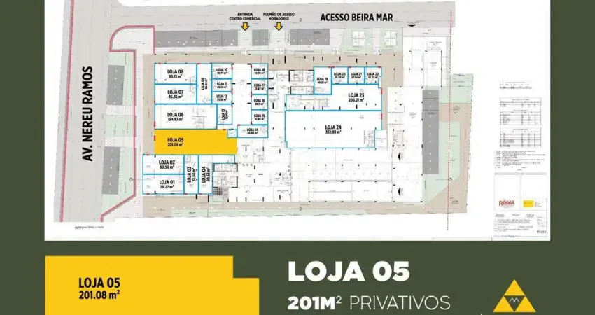 Sala comercial à venda na Avenida Nereu Ramos, Itacolomi, Balneário Piçarras