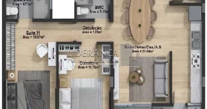 Apartamento com 2 quartos à venda na Rua Júlio Vieira, --, João Paulo, Florianópolis