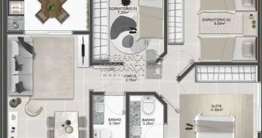 Apartamento com 3 quartos à venda na Rua João Meirelles, --, Abraão, Florianópolis