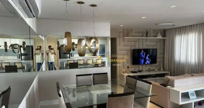 Apartamento com 3 dormitórios à venda, 125 m² - jardim marica - mogi das cruzes/sp