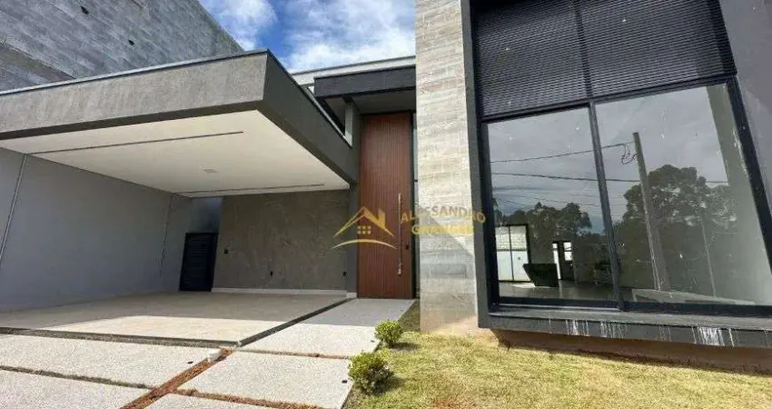Casa com 3 dormitórios à venda, 240 m² - condomínio mosaico essence - mogi das cruzes/sp