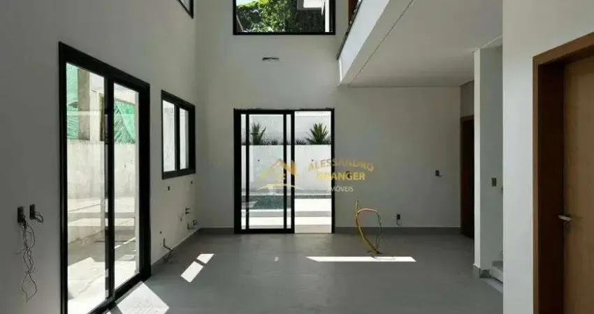 Sobrado novo com frente para a mata a venda no condomínio aruã em mogi das cruzes