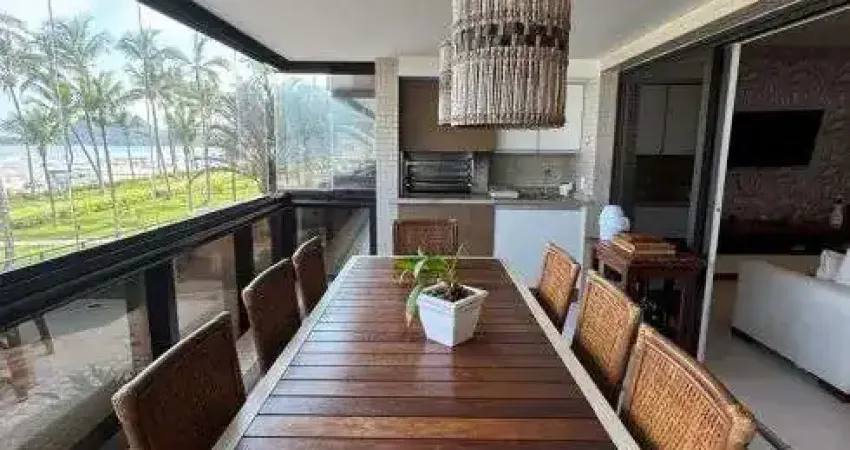 Apartamento a venda frente para o mar na riviera de sao lourenco