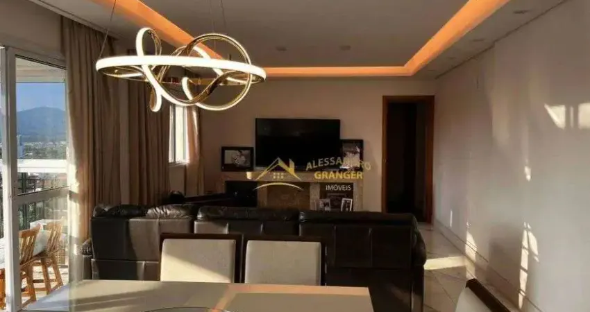 Aparamento com vista para a serra à venda no edifício aquarelle em mogi das cruzes/sp.