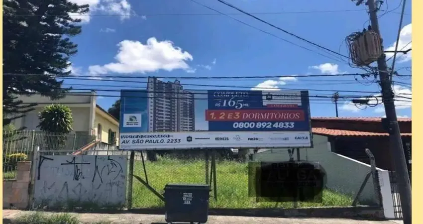 Terreno comercial à venda na Pereira da Silva, Jardim Santa Rosália, Sorocaba