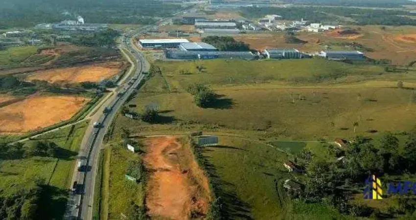 Terreno comercial à venda na Mercedes Vargas Baraúna, 90999, Corveta, Araquari