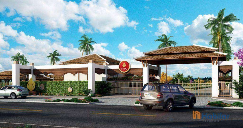 Lote no Condomínio fechado Thai Residence. 900m². P´pe na areia.