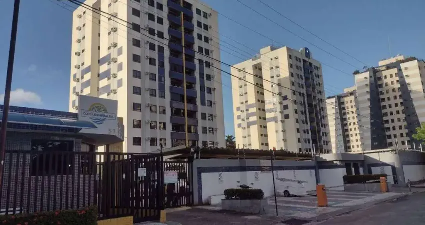 Condomínio Costa Esmeralda -Apartamento mobiliado com 3 dormitórios para alugar, 104 m² - Grageru - Aracaju/SE
