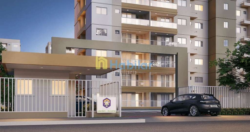 Jardim de Aruana. Apto Novo. 2/4 varanda. Lazer completo e elevador.