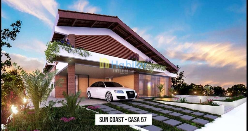 Sun Coast Residence. Casa à venda. Nova. Em Obras. Condomínio alto padrão. À beira mar do Mosqueiro