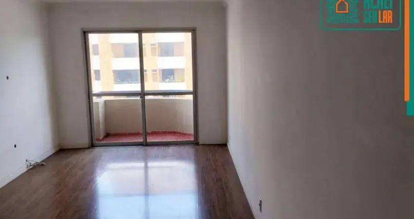 Apartamento a venda no Jardim Guedala, São Paulo, SP, com 76 m² de área construída, 3 dormitórios, sendo 1 suíte, 2 salas, garagem 1 auto.