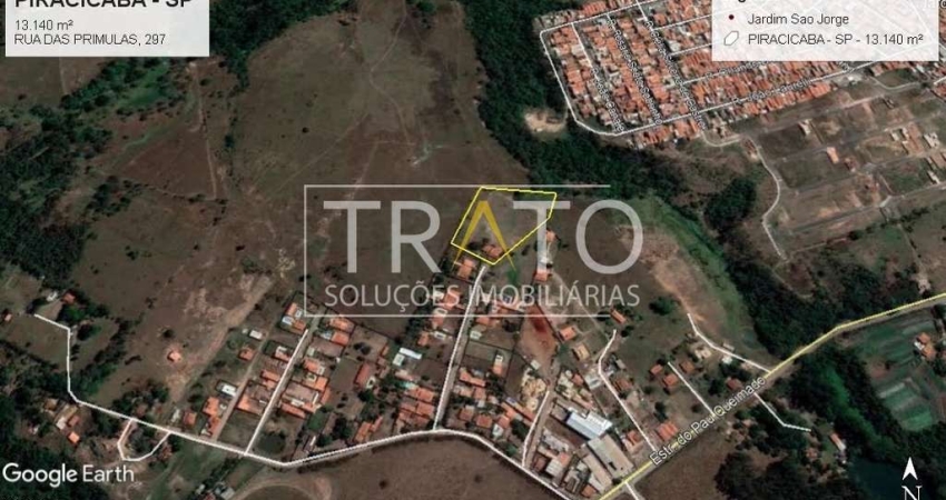 Terreno à venda na Rua das Prímulas, 297, Chácaras Veneza, Piracicaba