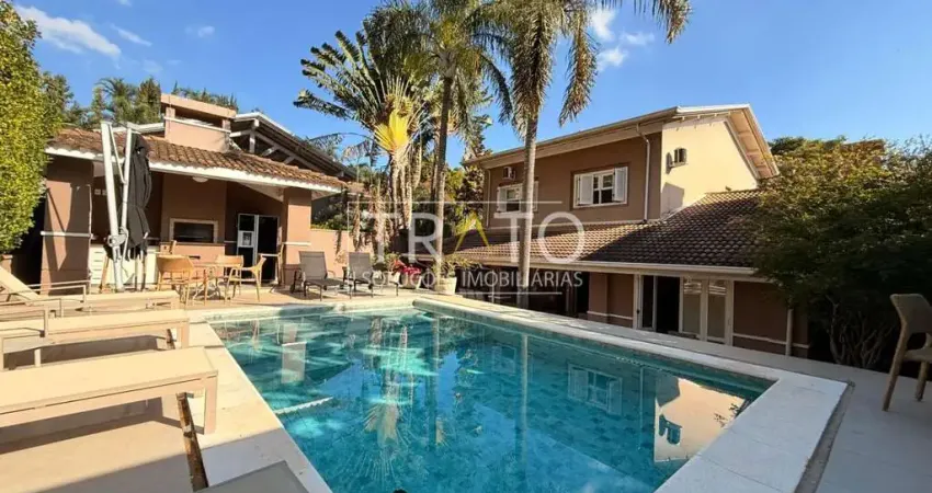Casa em condomínio fechado com 4 quartos à venda na Avenida Professora Dea Ehrhardt Carvalho, 700, Sítios de Recreio Gramado, Campinas