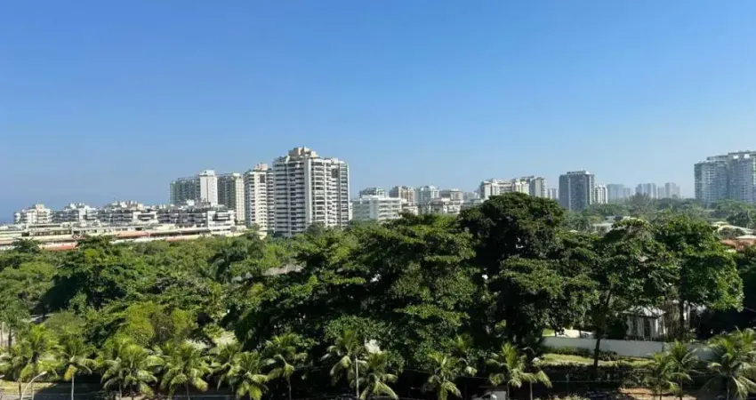 Venda - flat com 2 suítes - barra da tijuca - condomínio mediterrâneo