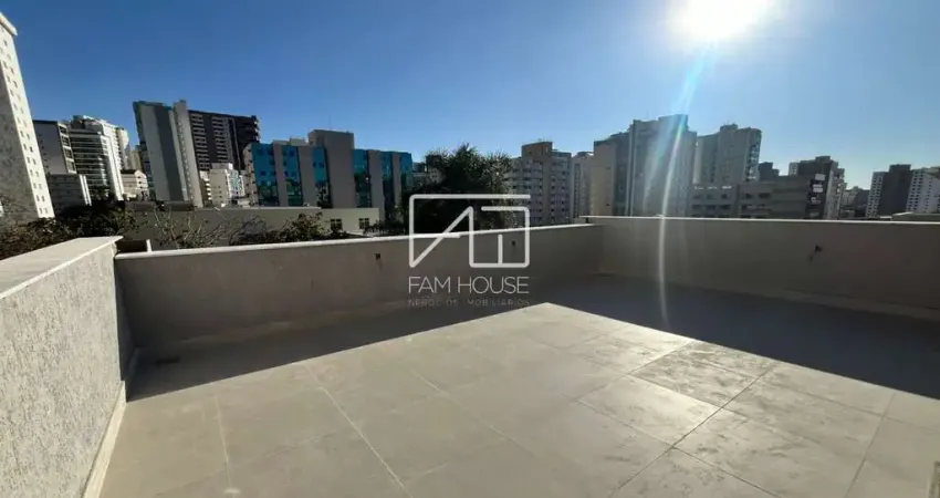 Cobertura com 2 quartos à venda na Rua Cassiporé, 381, Anchieta, Belo Horizonte