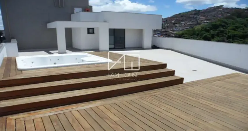 Cobertura com 4 quartos para alugar na Rua Caraça, 832, Serra, Belo Horizonte