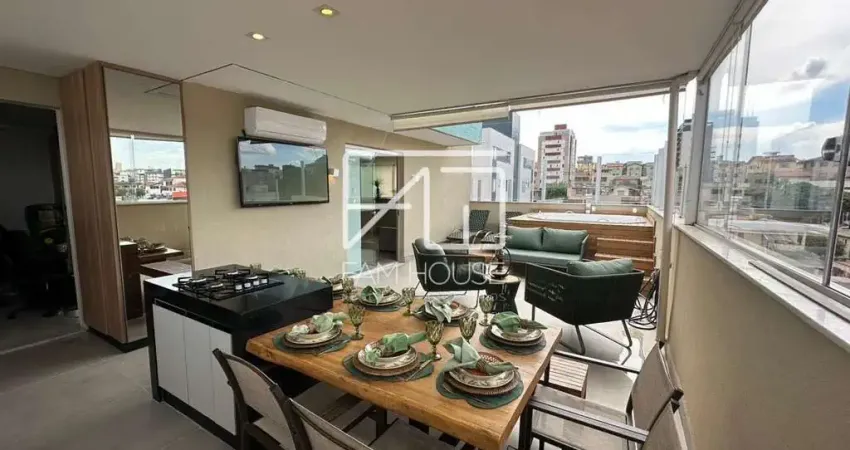 Cobertura com 4 quartos à venda na Rua Atlântida, 50, Caiçara-Adelaide, Belo Horizonte